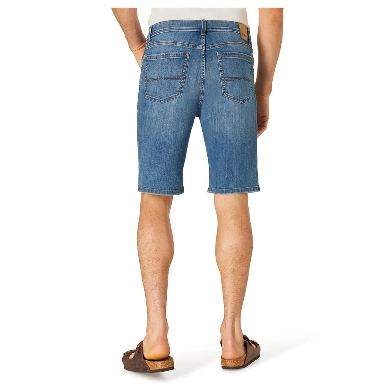 Pioneer Finn Jeans Bermuda Megaflex Blue Used 6 Pioneer Finn Jeans Bermuda Megaflex Blue Used – Bild 6