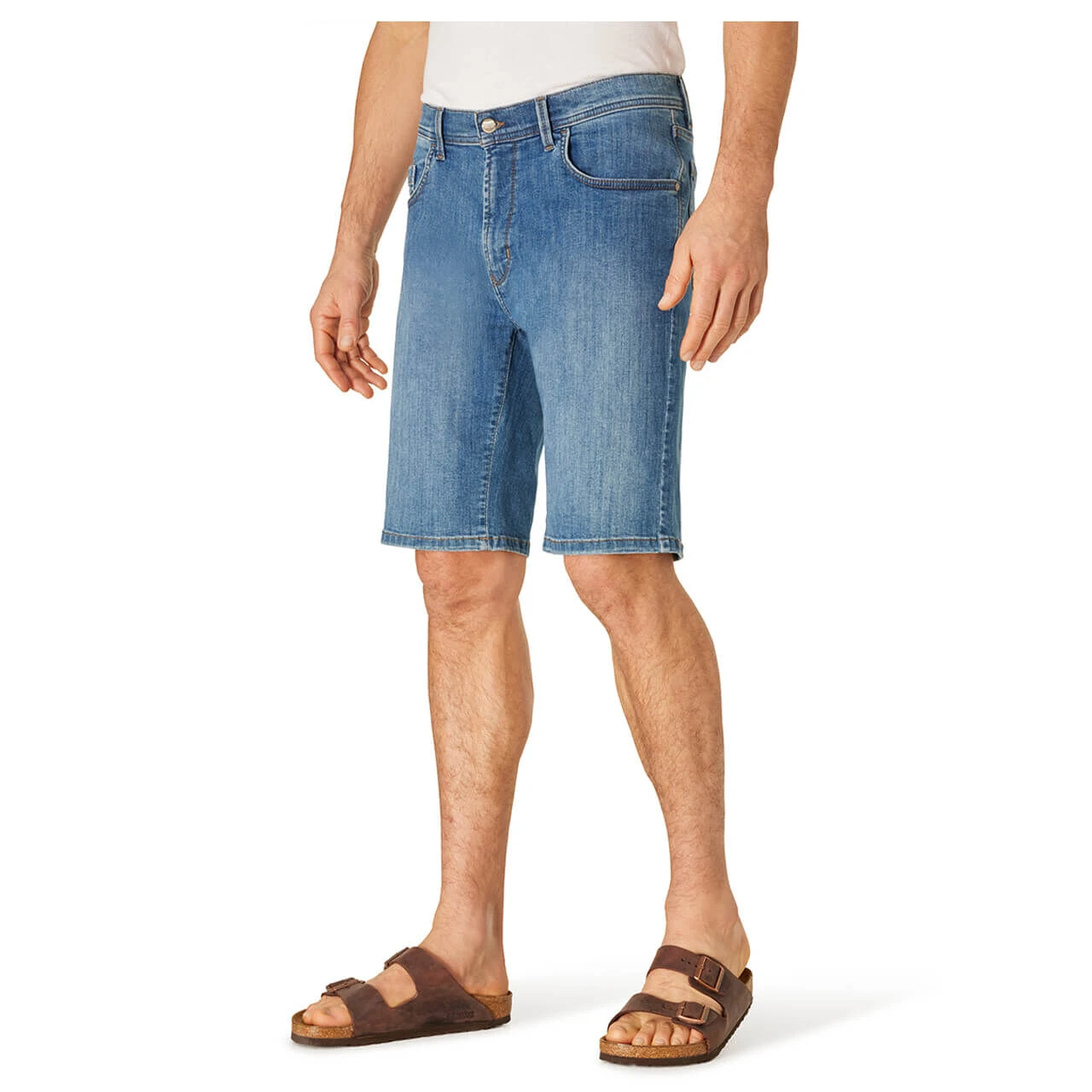 Pioneer Finn Jeans Bermuda Megaflex Blue Used 5 Pioneer Finn Jeans Bermuda Megaflex Blue Used – Bild 5