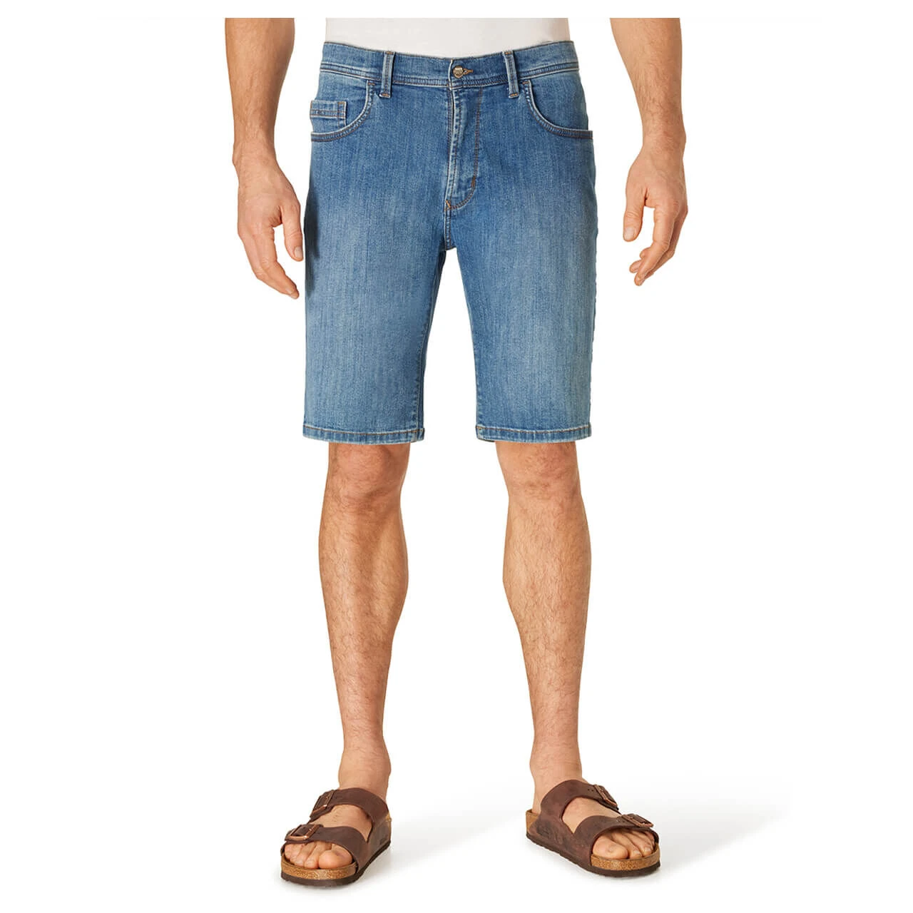 Pioneer Finn Jeans Bermuda Megaflex Blue Used 4 Pioneer Finn Jeans Bermuda Megaflex Blue Used – Bild 4