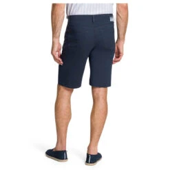 Pioneer Finn Baumwoll Bermuda Dark Blue -Modezauber Günstiges Geschäft pioneer jeans finn shorts blau 6201 ansicht model hinten