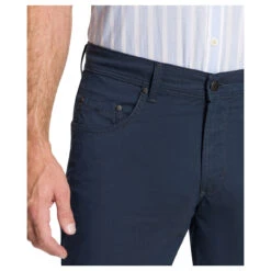 Pioneer Finn Baumwoll Bermuda Dark Blue -Modezauber Günstiges Geschäft pioneer jeans finn shorts blau 6201 detail vorn