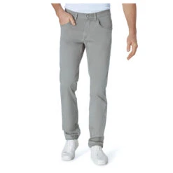 Pioneer Rando Baumwollhose Megaflex Pure Grey -Modezauber Günstiges Geschäft pioneer jeans rando grey 9010 model