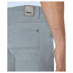 Pioneer Rando Baumwollhose Megaflex Pure Grey -Modezauber Günstiges Geschäft pioneer jeans rando grey 9010 model detail