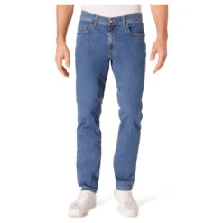 Pioneer Rando Jeans Megaflex Mid Blue Stonewash 11 Pioneer Rando Jeans Megaflex Mid Blue Stonewash -Modezauber Günstiges Geschäft pioneer jeans rando megaflex blau 6821 model vorne