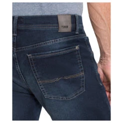 Pioneer Rando Jeans Megaflex Authentic Blue Washed 12 Pioneer Rando Jeans Megaflex Authentic Blue Washed -Modezauber Günstiges Geschäft pioneer jeans rando megaflex blue black used 6802 detail hinten