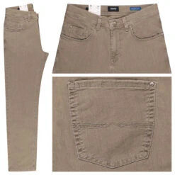 Pioneer Rando Jeans Megaflex Light Brown