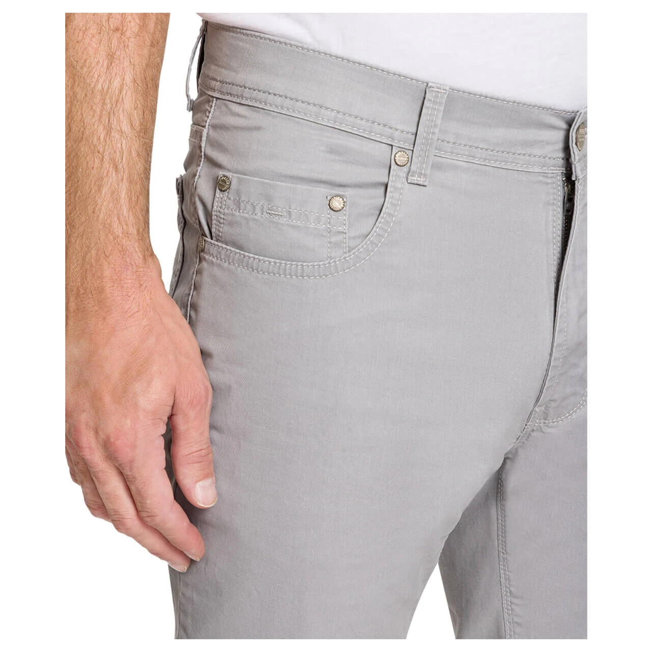 Pioneer Rando Baumwollhose Megaflex Mirage Grey 8 Pioneer Rando Baumwollhose Megaflex Mirage Grey – Bild 8