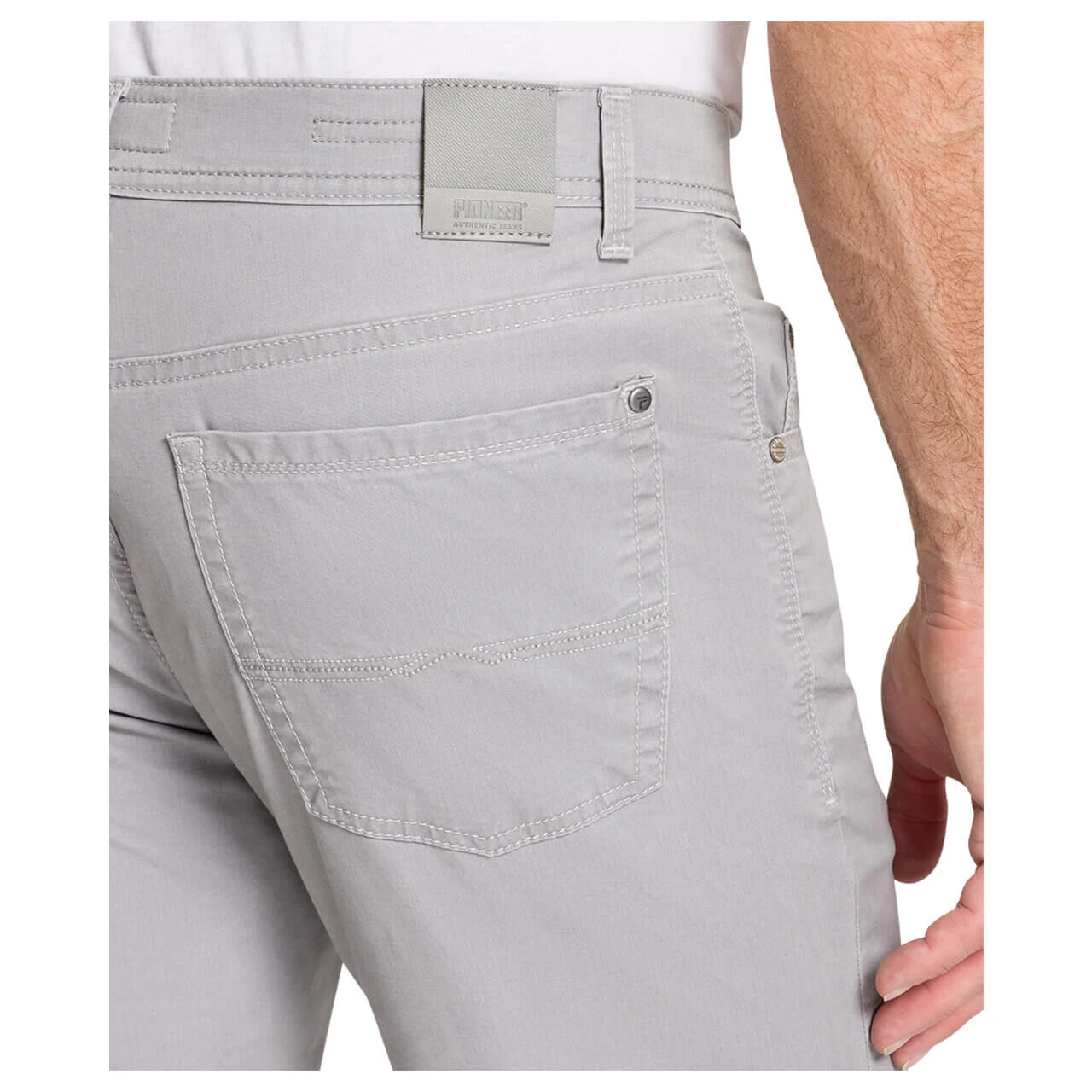 Pioneer Rando Baumwollhose Megaflex Mirage Grey 7 Pioneer Rando Baumwollhose Megaflex Mirage Grey – Bild 7
