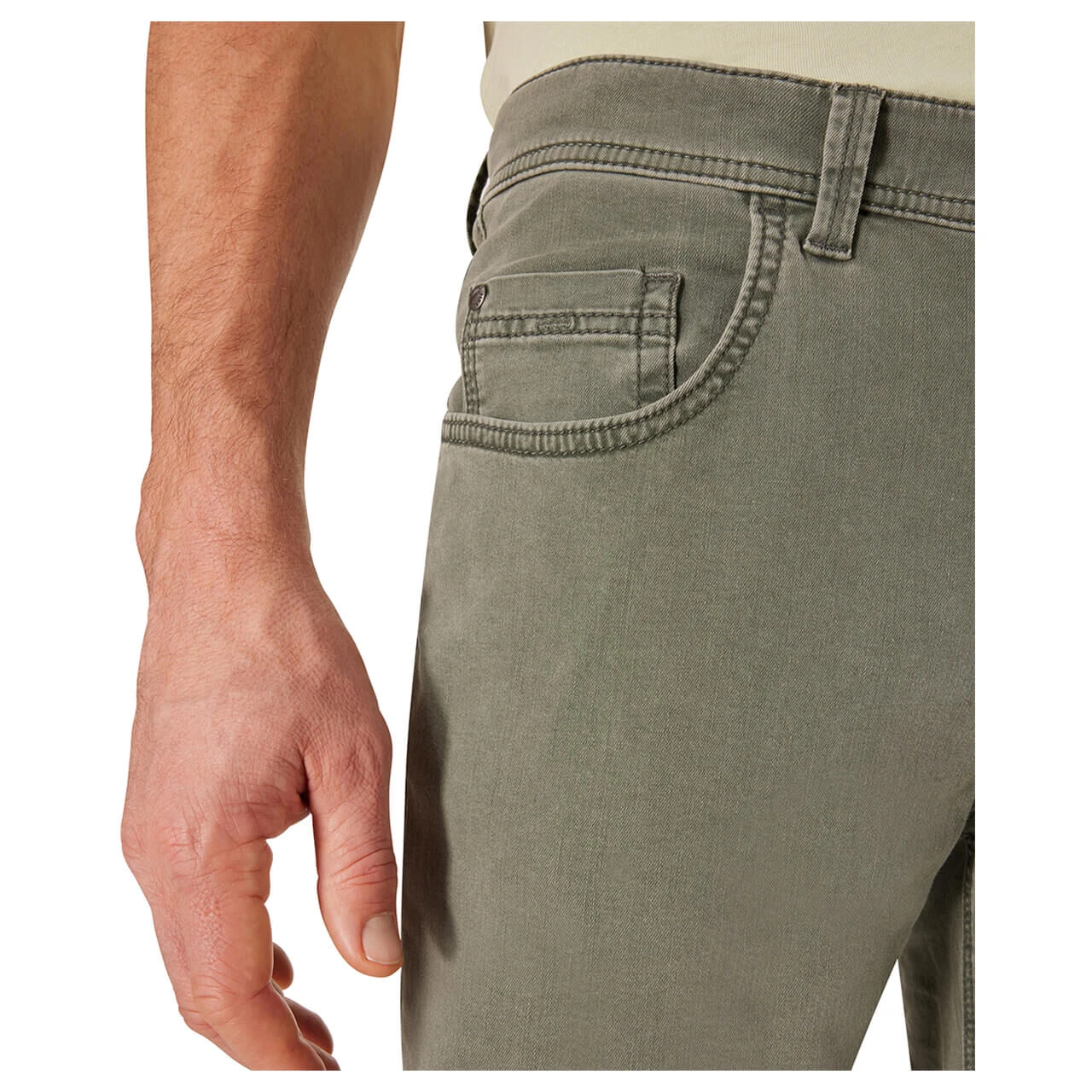 Pioneer Rando Baumwollhose Megaflex Jade Stonewash Green 7 Pioneer Rando Baumwollhose Megaflex Jade Stonewash Green – Bild 7