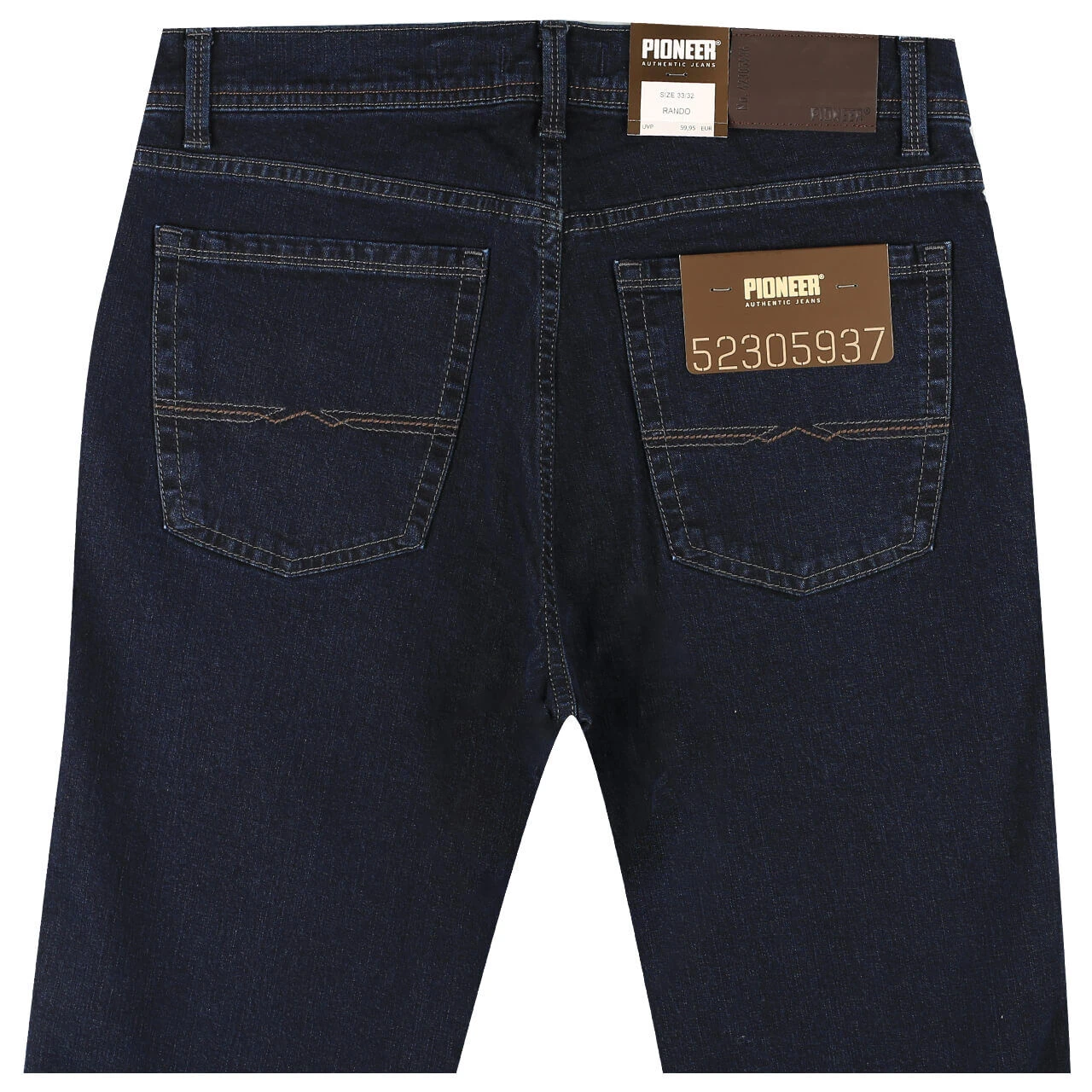Pioneer Rando Jeans Blue Black Raw 2 Pioneer Rando Jeans Blue Black Raw – Bild 2