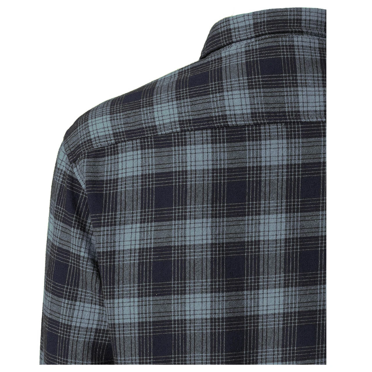Pioneer Herren Langarm Hemd Sea Blue Checked 4 Pioneer Herren Langarm Hemd Sea Blue Checked – Bild 4