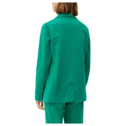 S.Oliver Damen Blazer Green -Modezauber Günstiges Geschäft s oliver indoor blazer gruen 7646 hinten