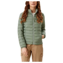Bestseller -Modezauber Günstiges Geschäft s oliver jacke lang gruen 7814 model vorne
