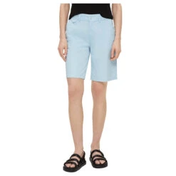 S.Oliver Damen Baumwoll Chino Bermuda Light Blue -Modezauber Günstiges Geschäft s oliver jeans shorts blau 5081 ansicht detail front