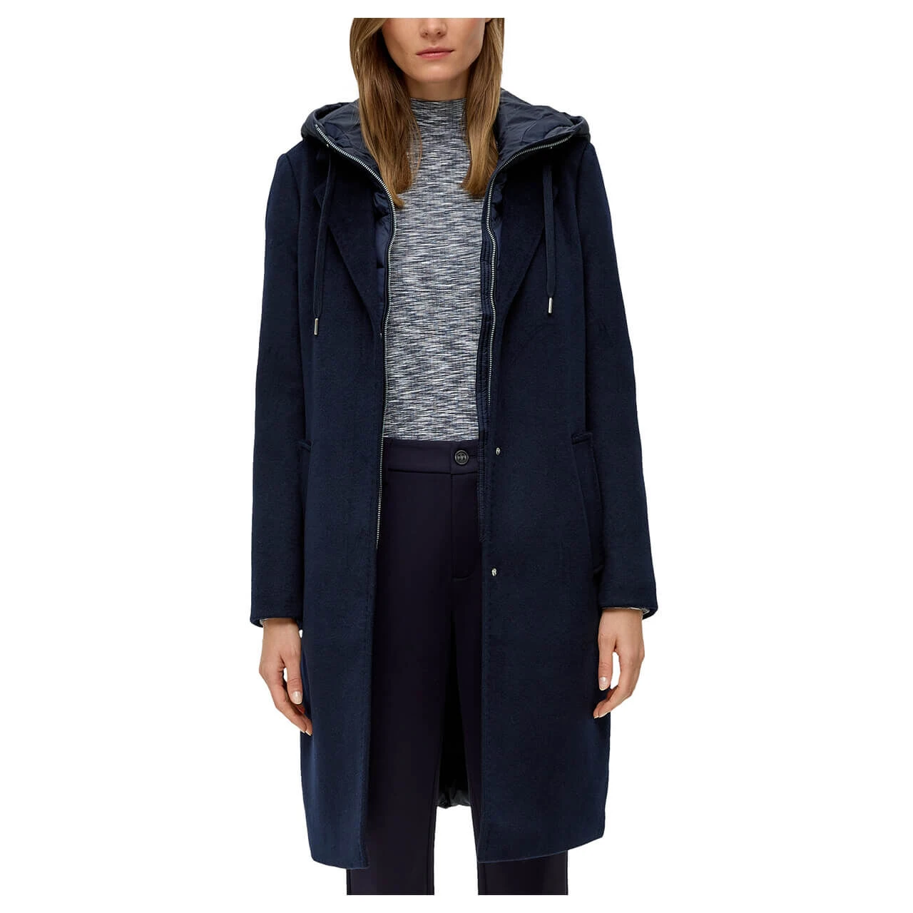 S.Oliver Damen Mantel Navy 4 S.Oliver Damen Mantel Navy – Bild 4