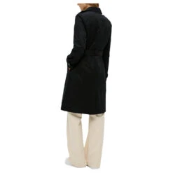 S.Oliver Damen Trenchcoat Soft Black 7 S.Oliver Damen Trenchcoat Soft Black -Modezauber Günstiges Geschäft s oliver outdoor mantel schwarz 9999 model hinten