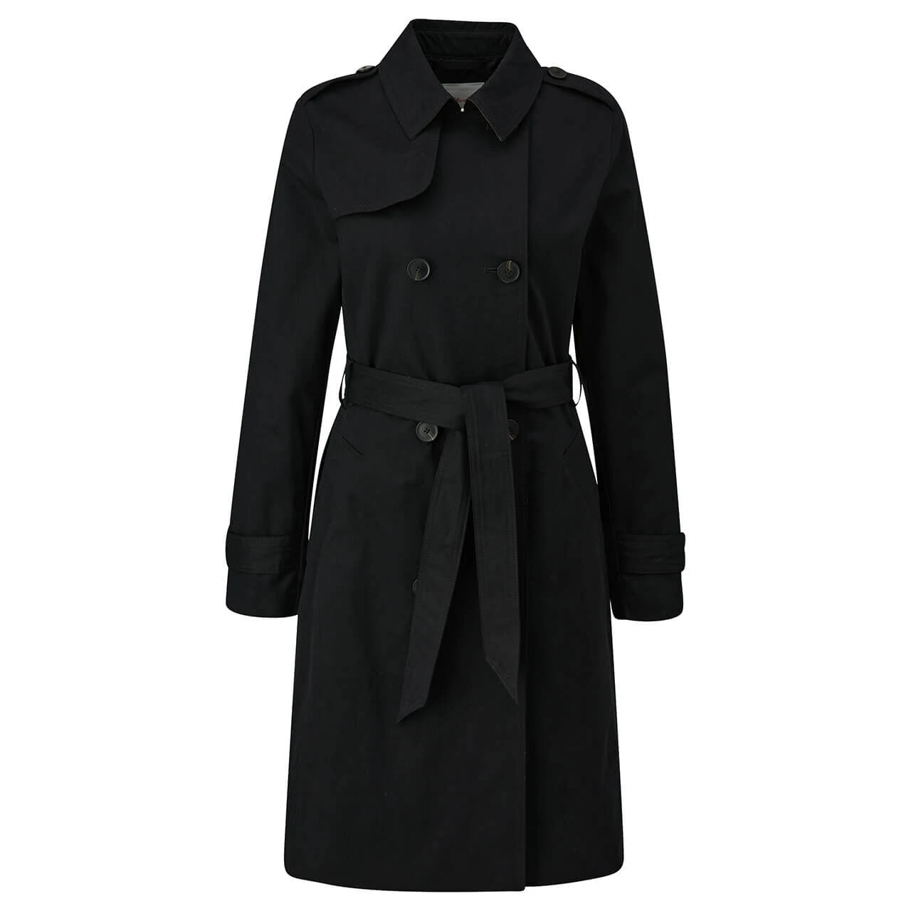 S.Oliver Damen Trenchcoat Soft Black 1 S.Oliver Damen Trenchcoat Soft Black