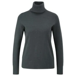 S.Oliver Damen Rollkragen Pullover Basic Green