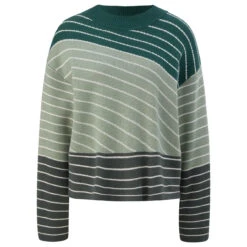 S.Oliver Damen Pullover Blue Green Stripes