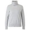 S.Oliver Damen Rollkragen Pullover Basic Grey Melange