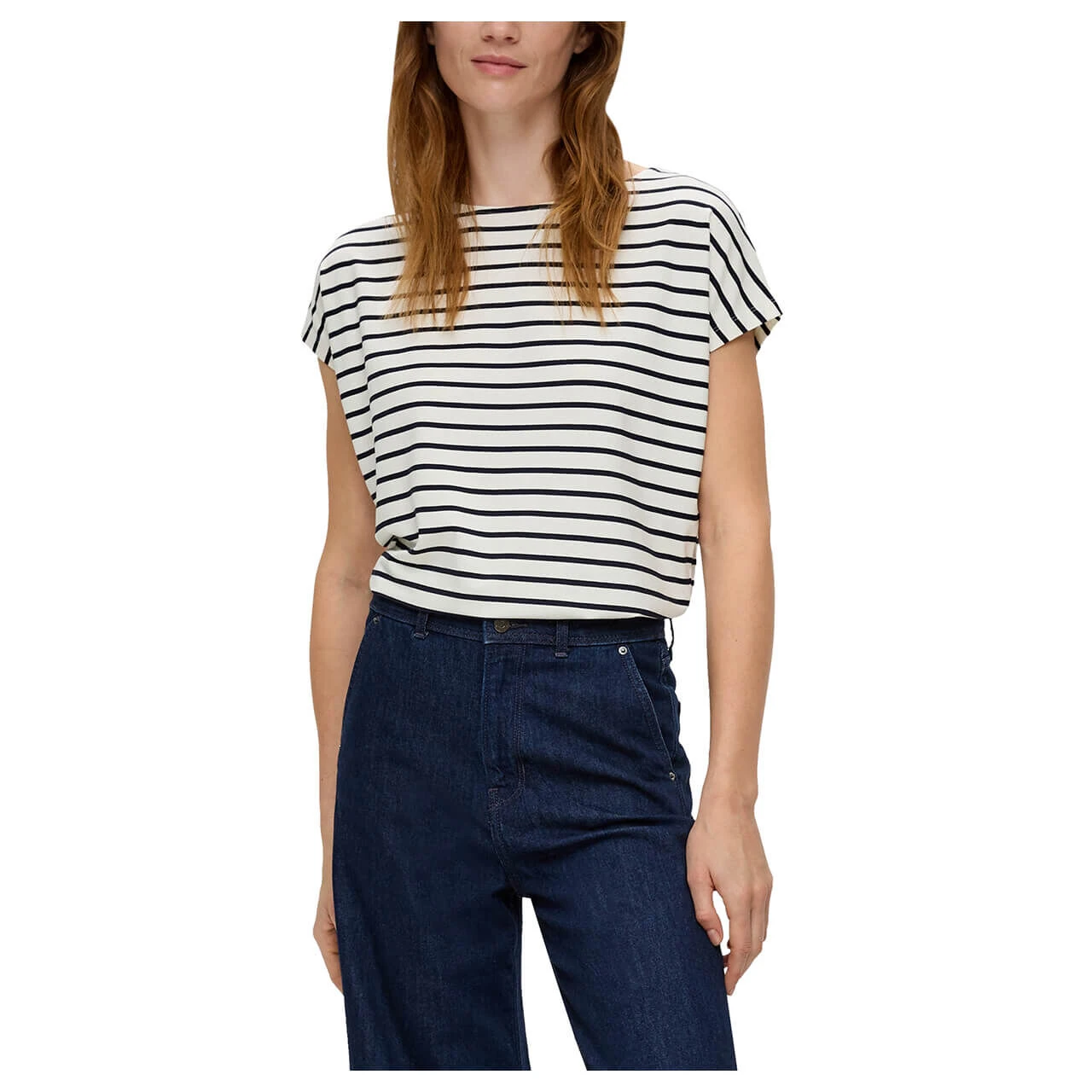 S.Oliver Damen T-Shirt White Stripes 2 S.Oliver Damen T-Shirt White Stripes – Bild 2