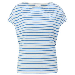 S.Oliver Damen T-Shirt Blue Stripes