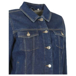 S.Oliver Damen Jeansjacke Blue Denim -Modezauber Günstiges Geschäft soliver damen jeansjacke blau 58z6 detail