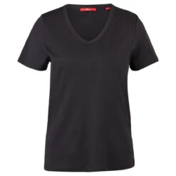 S.Oliver Damen T-Shirt Black Basic