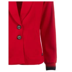 Soquesto Sweat Blazer Candy Red -Modezauber Günstiges Geschäft soquesto sweatblazer rot 1547 detail