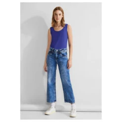 Street One Damen Top Anni Intense Royal Blue 8 Street One Damen Top Anni Intense Royal Blue -Modezauber Günstiges Geschäft street one anni top blau 15614 model