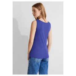 Street One Damen Top Anni Intense Royal Blue 7 Street One Damen Top Anni Intense Royal Blue -Modezauber Günstiges Geschäft street one anni top blau 15614 model hinten
