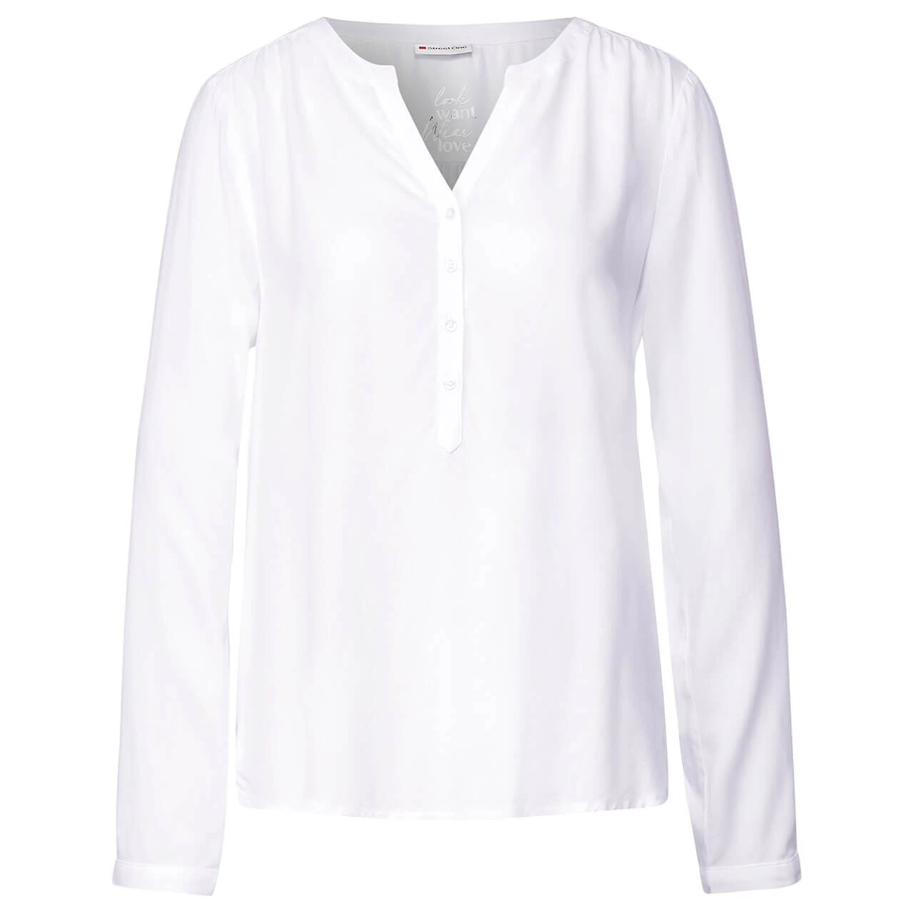 Street One Bamika Damen Bluse White 1 Street One Bamika Damen Bluse White