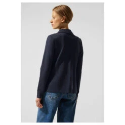 Street One Basic Blazer Deep Blue -Modezauber Günstiges Geschäft street one basic blazer blau 11238 hinten