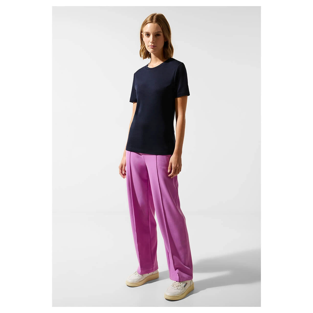 Street One Basic Interlock T-Shirt Deep Blue 4 Street One Basic Interlock T-Shirt Deep Blue – Bild 4