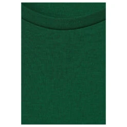 Street One Basic Interlock T-Shirt Gentle Green -Modezauber Günstiges Geschäft street one basic interlock shirt gruen 15245 detail