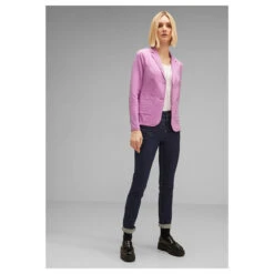 Street One Damen Blazer Basic Bright Rose 8 Street One Damen Blazer Basic Bright Rose -Modezauber Günstiges Geschäft street one blazer pink 15439 model wide
