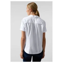 Street One Damen Cotton Kurzarm Bluse White 7 Street One Damen Cotton Kurzarm Bluse White -Modezauber Günstiges Geschäft street one cotton shortcollar bluse weiss 10000 hinten