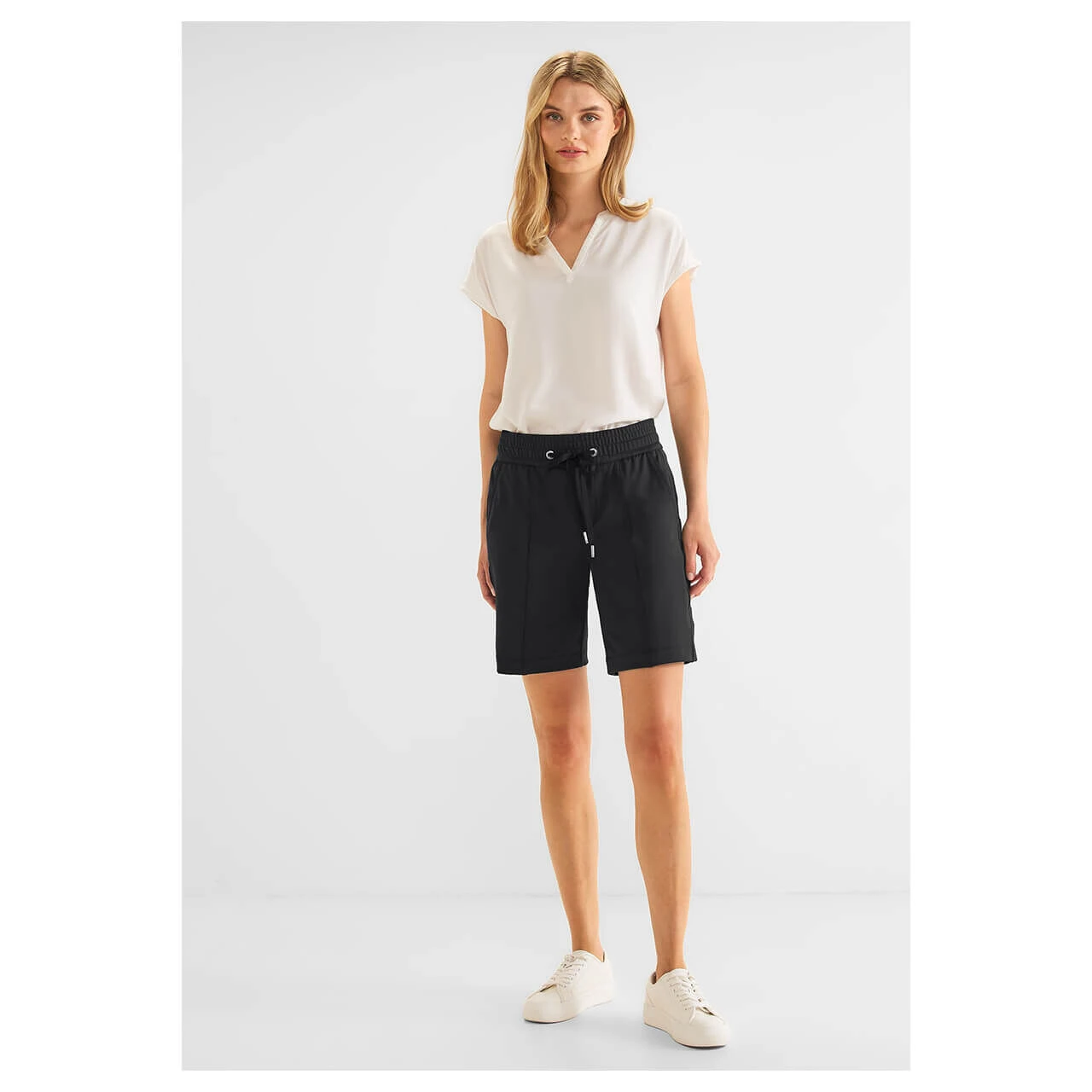 Street One Bonny Bermuda Hose Black 7 Street One Bonny Bermuda Hose Black – Bild 7