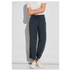 Street One Emee Wide Leg 7/8 Hose Cool Vintage Green 10 Street One Emee Wide Leg 7/8 Hose Cool Vintage Green -Modezauber Günstiges Geschäft street one jeans emee solid wide leg gruen 13825 model vorne