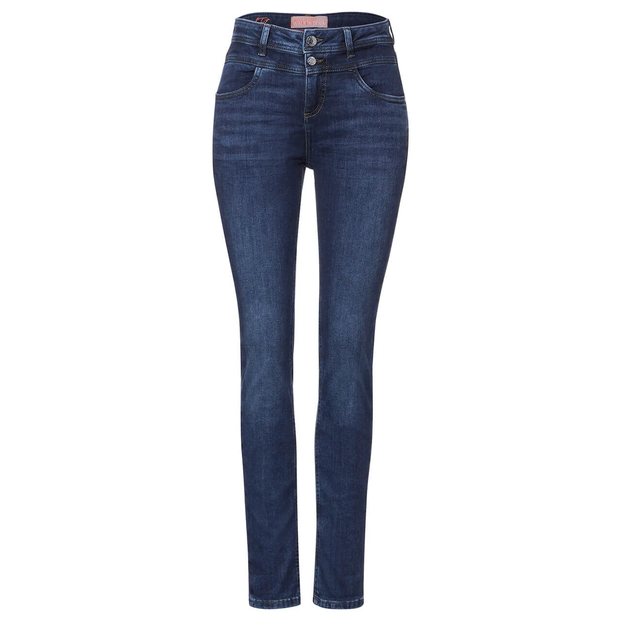 Street One Jane Jeans Mid Indigo Random Wash 1 Street One Jane Jeans Mid Indigo Random Wash