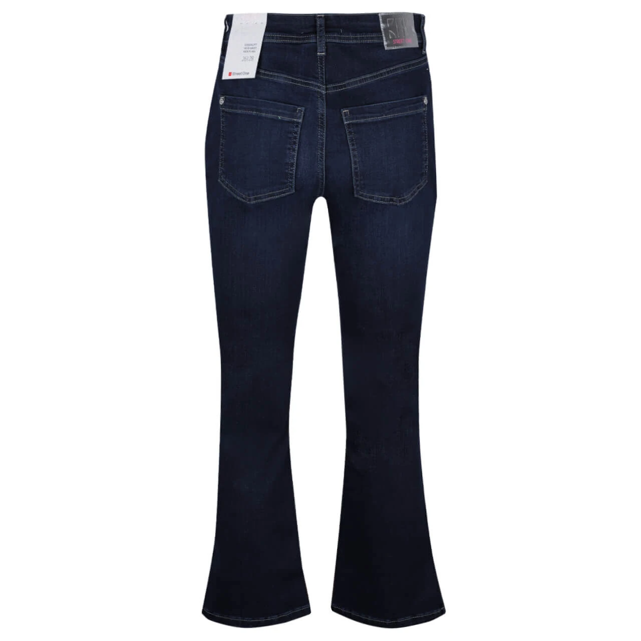 Street One Kick Flared Damen Ankle Jeans Dark Indigo Wash 2 Street One Kick Flared Damen Ankle Jeans Dark Indigo Wash – Bild 2