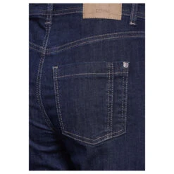 Street One Wide Jeans Dark Blue Soft Washed -Modezauber Günstiges Geschäft street one jeans wide leg casualfit blau 15823 ansicht detail