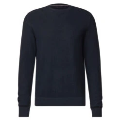 Street One Men Fine Structured Pullover Night Blue