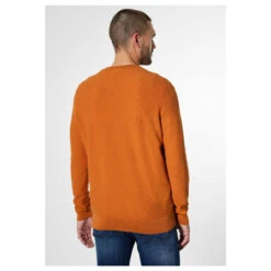 Street One Men Fine Structured Pullover Pumpkin Orange -Modezauber Günstiges Geschäft street one men fine structured pullover orange 14630 ansicht hinten