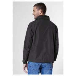 Street One Men Windbreaker Herren Jacke Limousine Black -Modezauber Günstiges Geschäft street one men herren jacke windbreaker schwarz 14343 ansicht model hinten