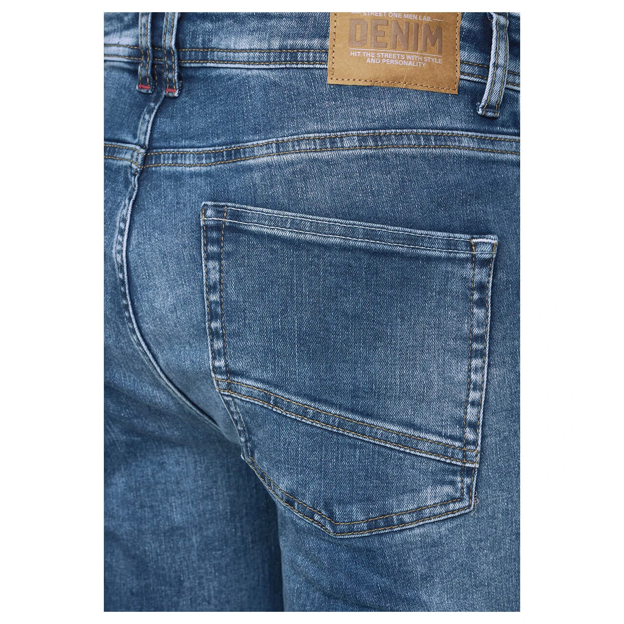 Street One Men Racer Jeans Summer Blue Washed 7 Street One Men Racer Jeans Summer Blue Washed – Bild 7