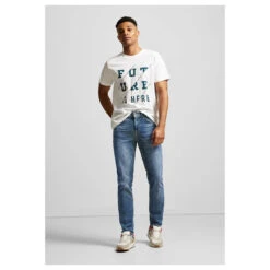 Street One Men Racer Jeans Summer Blue Washed 9 Street One Men Racer Jeans Summer Blue Washed -Modezauber Günstiges Geschäft street one men jeans denim style racer blau 14950 ansicht front