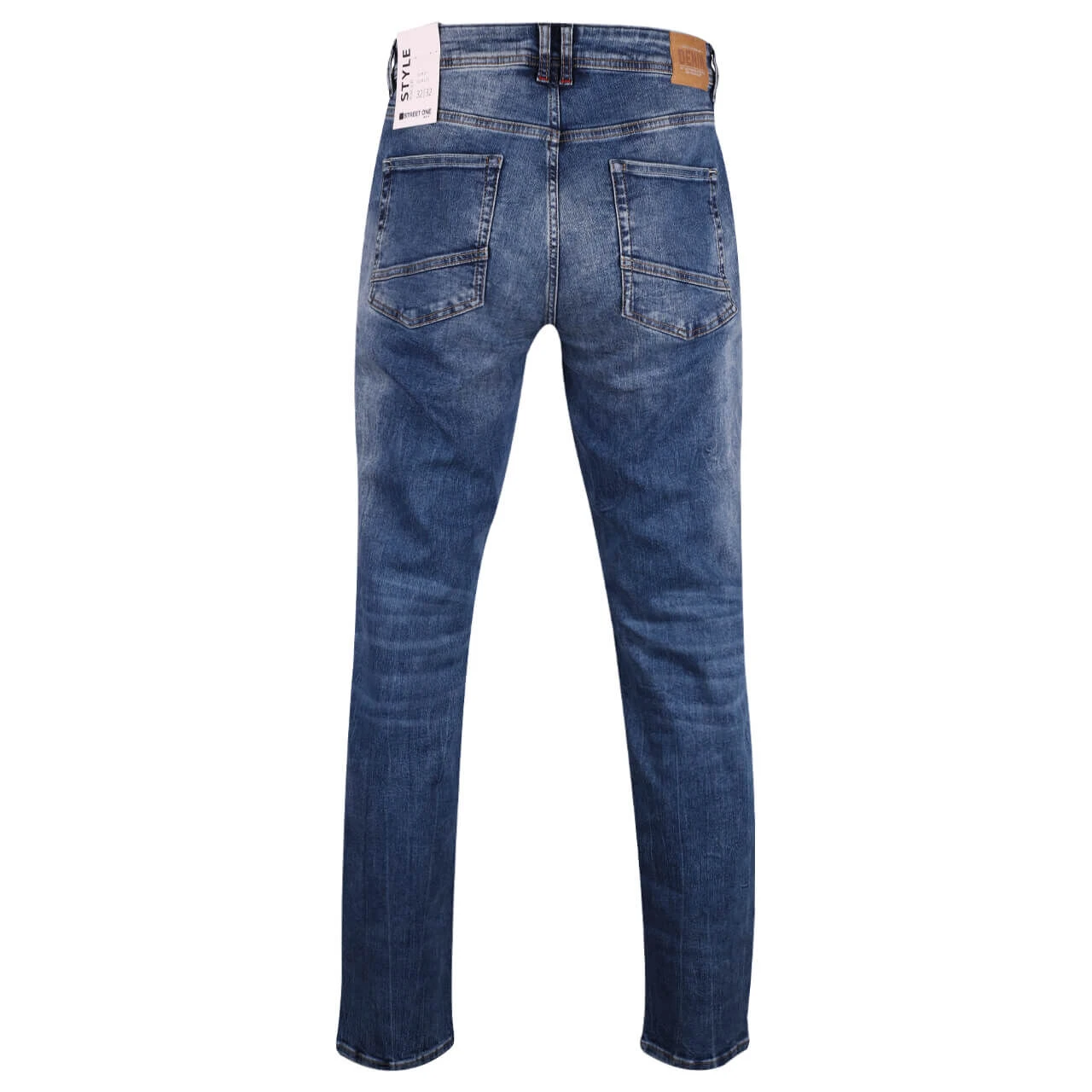 Street One Men Racer Jeans Summer Blue Washed 2 Street One Men Racer Jeans Summer Blue Washed – Bild 2