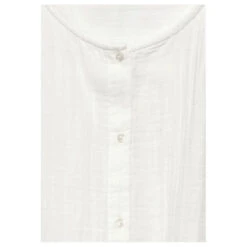 Street One Damen 3/4 Arm Bluse Musselin Buttoned Roundneck Off White 9 Street One Damen 3/4 Arm Bluse Musselin Buttoned Roundneck Off White -Modezauber Günstiges Geschäft street one muslin shirt dress solid blusenkleid weiss 10108 detail
