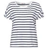 Street One Damen T-Shirt Crista Off White Stripes